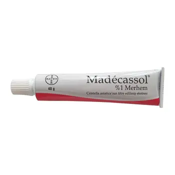 Madecassol Grietinėlės 1% 40 GR (6pcs) - Naudojamas Gydyti, Randų Traumų, Nudegimų, Spuogų, Raukšlių