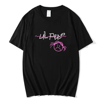 Mados hip-hop ' o T-shirt Lil Peep T-shirt Meilės Lil.Peep moteriški medvilniniai marškinėliai vyrams/moterims trumpomis rankovėmis vasaros naujus moteriškus marškinėlius
