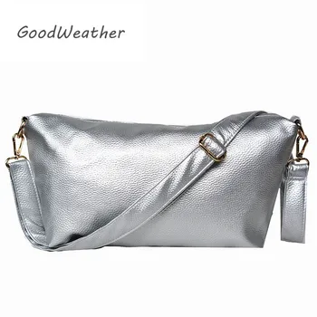 Mados krepšys moterims aukštos kokybės odos rankinė moterų mažųjų pečių krepšiai, sidabro crossbody krepšys moteris krepšys