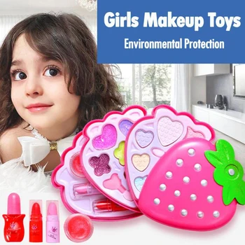 Mados Mergaičių sudaro Žaislas Vaikams-Kelionių Lauke, Nagų lako Žaidimų Rinkiniai Saugos netoksiškas Rinkinys Žaislai Padažu Kosmetikos Vaikų Dovanų