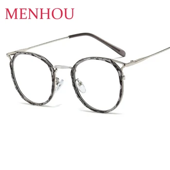 Mados Naujus akinius rėmo moterims Seksualus Katės akys Skaidrios ponios akinių rėmeliai Retro Aišku, Moterų Rėmo Akiniai Oculos