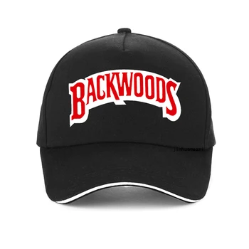 Mados naujų Backwoods Letter spausdinimo Beisbolo kepuraitę aukštos kokybės medvilnės Vyrai moterys reguliuojamas snapback skrybėlę kaulų
