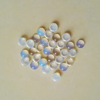 Mados opal 8MM geros kokybės natūralaus akmens turas cabochon granulių papuošalai 50Pcs/daug Žiedas, auskarai priedai nemokamas pristatymas