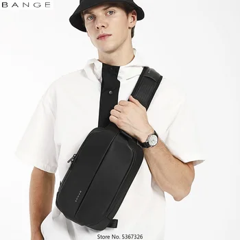 Mados tendencija vyrų krūtinės maišelį lauko laisvalaikio krepšys neperšlampamas Verslo kelionių Crossbody Pečių Maišą