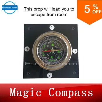 Magija Kompasas Pabėgti Kambarys Rekvizitai kambario evakuavimo mechanizmas dėlionė rekvizitai kompasas prop
