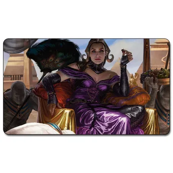 Magija trading card game Playmat: liliana mirties didybę meno playmat prekybos kortų žaidimas 60cm x 35cm (24
