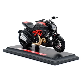 MAISTO 1:18 Diavel Anglies Diecast Motociklo Modelį, Veikiantį Shork-Absorberis Žaislas Vaikams, Dovanos Žaislų Kolekcija