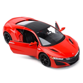 Maisto 1:24 2018 Acura Nsx Sportas Automobilių Statinis Lydinio Transporto Priemonių Kolekcines Modelio Automobilių Žaislai