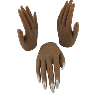 Manekenas Rankas, Nagai Praktikos Su lanksčiais Pirštais Padarinių Ekrano Modelis Kilnojamojo Nagai Spalvos 4#