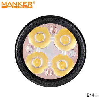 Manker E14 III 4000 Liumenų Samsung LED EDC Kempingas Fotoblykstės Didelės Galios Kišeninio Žibintuvėlio Šviesos su Įkraunama USB 18350 Baterija