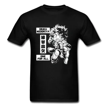 Mano Herojus Akademinės Bendruomenės Marškinėlius Japonų Anime Boku No Herojus Akademinės Bendruomenės Midoriya Izuku Deku Juokinga T Shirts Harajuku Vienas Už Visus Berniukas