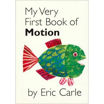 Mano Labai Pirmoji Knyga Judesio Eric Carle Vaikams Spalvinimo Knygelė anglų kalba Istorija Mokytis anglų Kalbos
