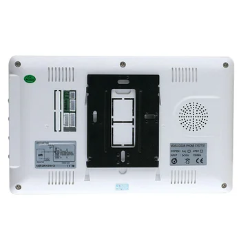 MAOTEWANG Vaizdo Domofonas Sistemos 3 butai 7 colių Vaizdo Duris Telefono Sistema RFID IR-CUT HD 1000TVL Doorbell Fotoaparatas