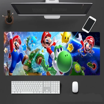 Mario pelės mygtukai žaidimų kilimėlis notbook kompiuterio pelės padas 700x300mm didelis kilimėlis, pelės žaidėjus nemokamas pristatymas Kalėdų dovanos