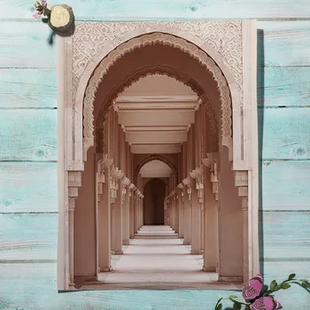 Maroko Marakešo Arka, Smėlio, Gėlių, Lapų Augalai Šiaurės Plakatas Sienos Menas Spausdinti Drobės Tapybos Dekoro Nuotraukų Kambarį