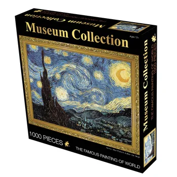 MaxRenard 50*70cm Pjūklelis dėlionės (Galvosūkiai) 1000 Vienetų Medinių Montavimas Nuotrauką Pasaulio Šedevras Van Gogh Galvosūkiai, Žaislai, Žaidimai Suaugusiems