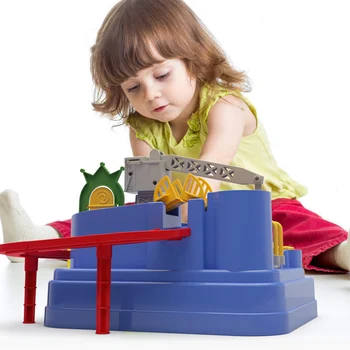 Mažai Traukinio Bėgių Didelis Kostiumas Nuotykių Automobilių Big Kelionę Vaikų Puzzle Tėvų-vaikų Bendrinimo Interaktyvus Žaislas