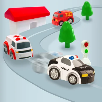 Mažai Traukinio Bėgių Didelis Kostiumas Nuotykių Automobilių Big Kelionę Vaikų Puzzle Tėvų-vaikų Bendrinimo Interaktyvus Žaislas