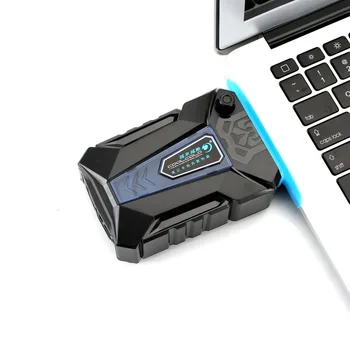 Mažas Dydis, 5V USB Nešiojamojo kompiuterio Aušintuvas Oro Ištraukimo Išmetamųjų dujų Aušinimo Ventiliatorius Aušintuvo Radiatorius Ultra Quiet CPU Cooler For Notebook