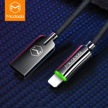MCDODO 1,8 m Auto Atjunkite USB Kabelį Greito Įkrovimo Duomenų Laidas, Kroviklis Mobiliojo Telefono 