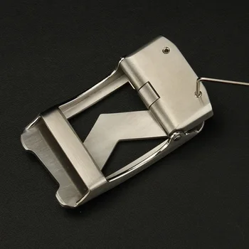 McParko Prabanga M Diržo Sagtis raidžių nerūdijančio plieno metalo diržo sagtis vyrų Mados prekės ženklo diržo sagtis automatinė kaubojus 35mm