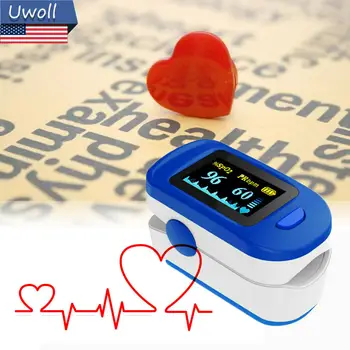 Medicinos Namų ūkio Skaitmeninių Piršto Pulse Oximeter Kraujo Deguonies Įsotinimo Metrų Piršto SPO2 Stebėti Sveikatos Priežiūros