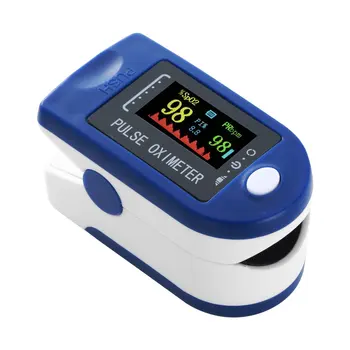 Medicinos Skaitmeninį Piršto Pulse Oximeter Kraujo Deguonies Įsotinimo Metrų Piršto SPO2 PR Stebėti Oximetro Su dėžute