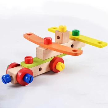 Mediniai Kids Multi-Funkcija Rašybos Įdėklai Išmontuoti Kėdutę, Įvairių Riešutų Mišinys, Įrankių Surinkimas Švietimo Žaislai