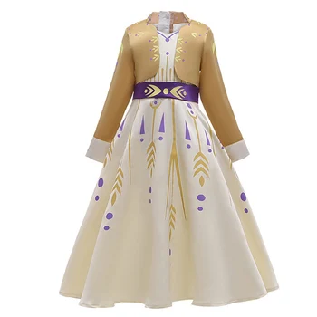 Mergaičių Suknelė 2 Elsa Princesė Dress Cosplay, Vaikams, Suknelės Mergaitėms Anna Elegantiškas Kostiumas Gimtadienis Vaikams Drabužių vestidos