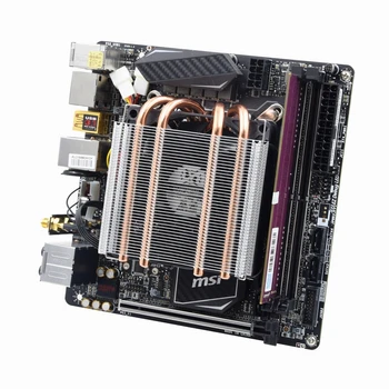 METALFISH Z39 CPU Aušintuvo Radiatoriaus 39mm aukštis Kompiuterio Atveju Aušinimo Ventiliatorius Intel 115X AMD AM4 Platforma HTPC/ITX MINI PC