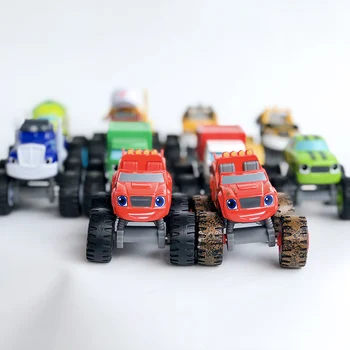 METALO Diecast Švarkas Automobilių Žaislai rusijos Stebuklas Smulkintuvas Sunkvežimių Skaičius Žaislai Vaikams Gimtadienio Dovanos Vaikas Berniukas Žaislai