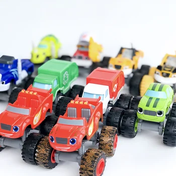 METALO Diecast Švarkas Automobilių Žaislai rusijos Stebuklas Smulkintuvas Sunkvežimių Skaičius Žaislai Vaikams Gimtadienio Dovanos Vaikas Berniukas Žaislai