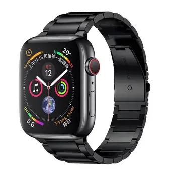 Metalo diržu, Apple watch 6 5 4 SE juosta 40mm 44mm Metalo pakeitimo dirželis iwatch 3 2 42mm 38mm Metalo, nerūdijančio plieno dirželis