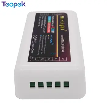 MiBoxer RGBW LED Valdiklis 12v 10a FUT038 + FUT096 2.4 G Bevielio 4-Zona, RF Touch Remote + WL-Box1 Wifi, Už RGBWW RGBW Led Juostos