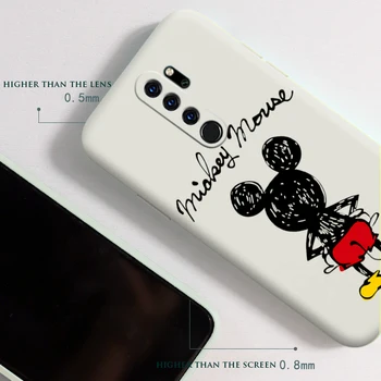 Mielas Animacinių Filmų Disney Sitich Minnie Mouse Mickey Mouse Telefoną Atveju Xiaomi Redmi Pastaba 8 Pro 