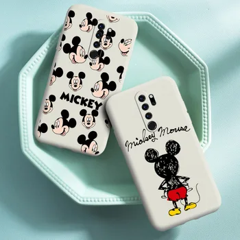 Mielas Animacinių Filmų Disney Sitich Minnie Mouse Mickey Mouse Telefoną Atveju Xiaomi Redmi Pastaba 8 Pro 