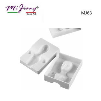 Mijiang Plastiko Moterų Moterų Kūno Suformuoti Torto Formos Cukraus Pastos Minkštas Cutter Tortas Dekoravimo Įrankiai, Virtuvės Reikmenys MJ63