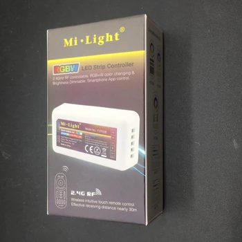Milight 2.4 G bevielio 4 Zona wifi RF Pritemdomi led juostelė blankesnė, nuotolinio Valdiklio 5050 3528 3014 RGBW RGB RGBWW juostelės šviesos