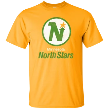 Minesotos, Šiaurės Žvaigždės, ledo Ritulio, Logotipu, Retro,Mineapolis, Vikingai, Tim Cool Atsitiktinis pasididžiavimas marškinėliai vyrams Unisex Mados