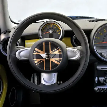 Mini Cooper Vienas R55 Toksiškas Gyvūnijai R56 R60 Sąjungos Jack Vairas Padengti Atveju Liejimo Shell Lipdukas Modifikuotų Apdaila, Automobilių Reikmenys