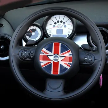 Mini Cooper Vienas R55 Toksiškas Gyvūnijai R56 R60 Sąjungos Jack Vairas Padengti Atveju Liejimo Shell Lipdukas Modifikuotų Apdaila, Automobilių Reikmenys