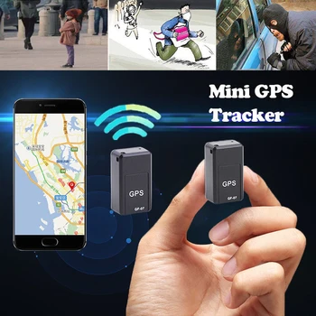 Mini GPS Seklys Automobilių GPS Locator Tracker Automobilių Gps Tracker Anti-Lost Įrašymo Sekimo Įrenginio Valdymas Balsu Galima Įrašyti