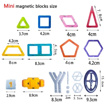 Mini Magnetiniai Blokai Pastatų Statybos Žaislai Magnetinio Dizaineris Vaikams Magnetas Žaidimai Švietimo žaislas Vaikams Dovanos