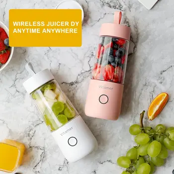 Mini Nešiojamieji Elektriniai Vitamino Sulčių Puodelio, Buteliuko Vitamer Vaisių Sulčiaspaudė Įkrovimo Pochlebca Maker 