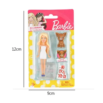 Mini Originalias Barbie Lėlės Priedai Kūdikių Žaislas, Lėlė Barbė Drabužius Lėlės Barbie Suknelė Vaikas Žaislai Mergaitėms Lėlės Mergaitėms