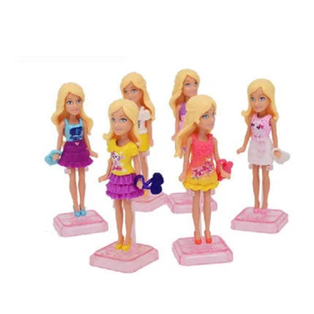 Mini Originalias Barbie Lėlės Priedai Kūdikių Žaislas, Lėlė Barbė Drabužius Lėlės Barbie Suknelė Vaikas Žaislai Mergaitėms Lėlės Mergaitėms
