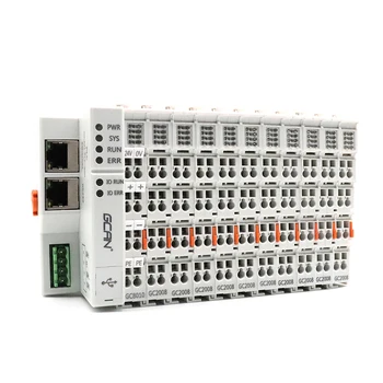 Mini plc programavimo valdytojas didelės spartos plc cpu modulis, skaitmeninis/analoginis išėjimas/įėjimas, ethernet plc 