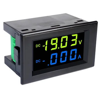 Mini Skaitmeninę HD tipas DC įtampos ammeter dvigubas ekranas skaitmeninis ekranas LCD skaitmeninis ekranas D85-3050AG AC220V 10A 50A