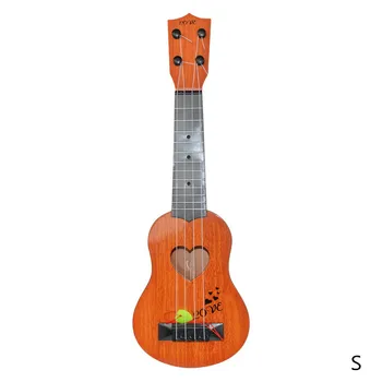 Mini Ukulėle 39cm/44cm Modeliavimas Gitara Vaikų Muzikos Instrumentai Žaislas Muzikos Ugdymo plėtotės Vaikams, Gimtadienio, Kalėdų Dovana