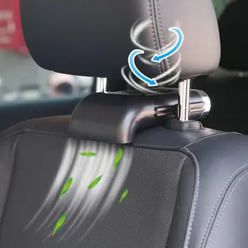 Mini USB Automobilinis Ventiliatorius Automobilio Sėdynės atlošo Ventiliatorius, 3-Pavarų Silent Gale Aušinimo Automobilio Sėdynės Ventiliatorius Automobilių Aušinimo Ventiliatorius Automobilio Sėdynės Ventiliatorius